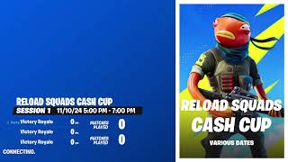 Playing reload cash cup [upl. by Morissa611]