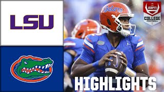 LSU Tigers vs Florida Gators  Full Game Highlights  ESPN College Football [upl. by Onimixam]