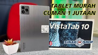 TABLET VISTA TAB 10 HANYA 1 JUTAAN UNBOXING [upl. by Laehcym523]