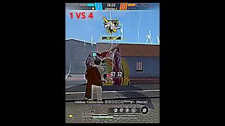 1 vs 4 changewait for endNane GamingviralvoiceGaming Jahid bossviralshort [upl. by Esserac]