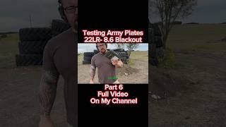 Part 6 Putting the US Armys Level IV Body Armor To The Test Review Bulletproof or Bust shorts [upl. by Yendys677]