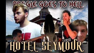 We stayed in a HAUNTED HOTEL  Brogle Goes To Hell  Hotel Seymour [upl. by Mitchell]