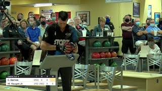 Michael Haugen Jr Attempts to Bowl 300 to Advance to PBA50 Title Match [upl. by Sirrah45]