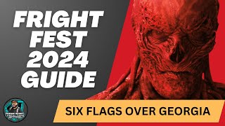 Complete Guide to Fright Fest 2024 at Six Flags Over Georgia  NEW Major Haunted House Announced [upl. by Ainos86]