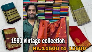 1980s vintage collection 😍 alkrsrikanthsahsarees unique collection 😍 [upl. by Zantos979]