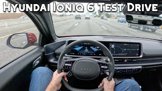 2024 Hyundai Ioniq 6 POV Test Drive and Lane Change Assist Demonstration [upl. by Yodlem662]