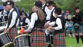 Syerla and District Pipe Band  Enniskillen 2024 [upl. by Forster]