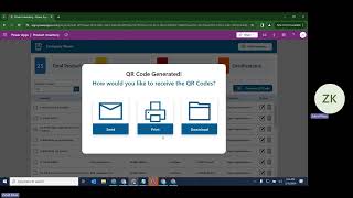 Microsoft Power App Inventory Management Barcode Generator [upl. by Orelee896]