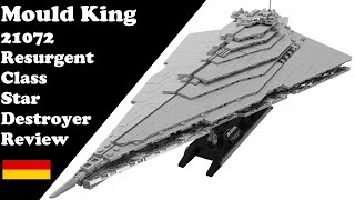 Mould King 21072  Resurgent Class Star Destroyer  Review [upl. by Rhys]