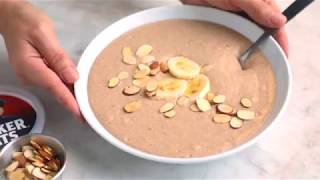 How to Make the Perfect Smoothie Bowl with Oats [upl. by Suiramed]