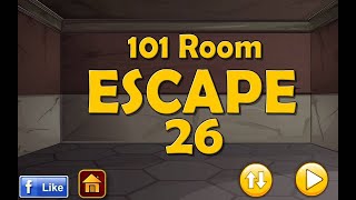 501 Free New Escape Games Part 2  101 Room Escape  Level 26 Walkthrough [upl. by Snowber259]