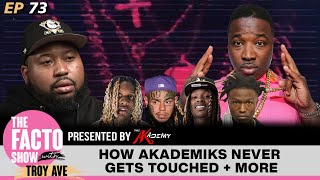 Troy Ave Asks DJ Akademiks To Give the Cheat Code on How he Wins all his Hip Hop Beefs FACTO SHOW [upl. by Simmons]