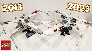 LEGO Star Wars UCS XWing Review amp Comparison 2023 vs 2013 [upl. by Ahsiliw]