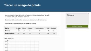 Construire un nuage de points [upl. by Ziegler]