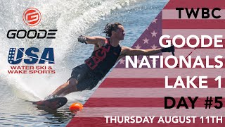 80th Goode US Water Ski National Championships Day 5  Lake 1 [upl. by Lilia103]