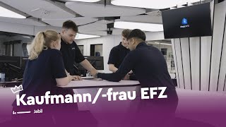 Meister der Organisation Kaufmannfrau EFZ  Jabil  Lehrstellenvideo  Yousty [upl. by Atilrep]