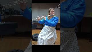 Chocolate Round  From Dioclesian by purcell  short flute [upl. by Ayocal185]