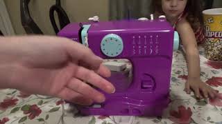 Section 1 Janome Purple Thunder Sewing Machine [upl. by Yrhcaz]