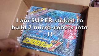 Phantomotois This Collection Grows  Vintage Takara Microman 7 2 1 Robot 7 unboxing pt 1 [upl. by Assenahs]