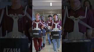 Lewisville vs the Cowboys peprally highlights drumline farmer cheer dance tugofwar spirit [upl. by High]