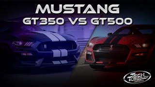 Mustang GT350 vs GT500 [upl. by Barron]