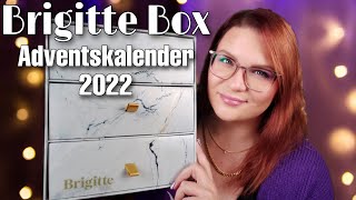 doppelt gemoppelt  BRIGITTE BOX Adventskalender 2022  Unboxing  Verlosung  Unboxbutterfly Nicole [upl. by Feriga]