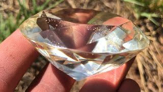 A Clear Resin Diamond [upl. by Adnohsirk697]