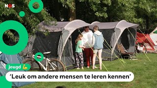 Vrienden maken en broodjes bakken op de buurtcamping [upl. by Amorita]