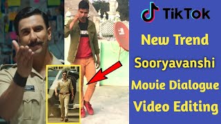 Akkha Public Ko Maloom Hai TikTok Video Editing Tutorial  Sooryavanshi Movie Dialogue TikTok VFX [upl. by Ennovyhc]