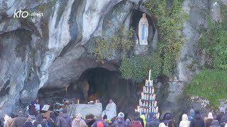 Messe de 10h à Lourdes du 1er janvier 2024 [upl. by Fredela]