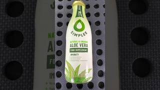 Aloe Vera Juice Supplement  Prt 5 shorts aloeverajuice aloevera nutrition natural organic [upl. by Lael254]