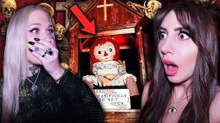 The REAL Annabelle Doll Threatened Our Lives Psychic [upl. by Oivaf]