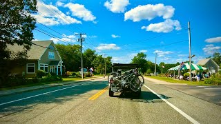 Scenic Summer Drive Narragansett to Newport Rhode Island  Stunning Coastal Views [upl. by Elfont463]