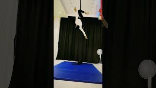 aerialaerialdanceaerialperformancedanceaerialmumbaistudioacrobaticsyoutubeshorts [upl. by Orhtej]