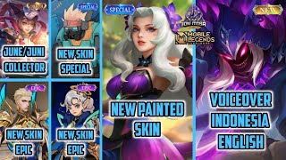 MLBB BIG UPDATE  GROCK NEW SKIN SPECIAL HARITH COLLECTOR REVAMPED HELCURT LOLITA EPIC [upl. by Travax461]