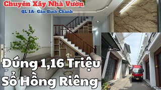 ✅Sổ Hồng Riêng Rẻ Nhất Sài Gòn Đúng 116 Triệu Ko Phát Sinh  Trả Góp 50 Gần Chợ Bình Chánh [upl. by Inahs]