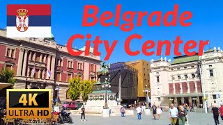 Belgrade Serbia Walking Tour 4K60 FPS [upl. by Airat616]