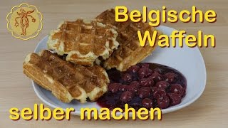 Belgische Waffeln selber machen Lütticher Waffeln [upl. by Uda186]