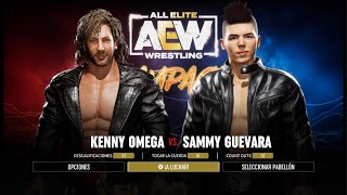 AEW FIGHT FOREVER KENNY OMEGA VS SAMMY GUEVARA AEW RAMPAGE [upl. by Berky]