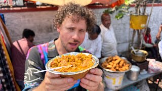 Probando comida callejera en INDIA  ¿La “más sucia” del mundo 🇮🇳 [upl. by Ydner]