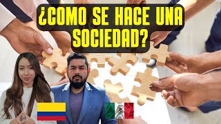 Sociedades Mercantiles creación y obligaciones  ColombiaMéxico [upl. by Tranquada]