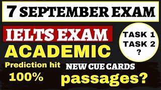 7 SEPTEMBER IELTS EXAM REVIEW New Cue Cards IELTS EXAM REVIEW 7 SEPTEMBER TODAY IELTS EXAM REVIEW [upl. by Solraced]