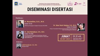 Diseminasi Disertasi FH UII [upl. by Dat]