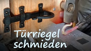 Türriegel schmieden lange Version ASMR [upl. by Fu332]