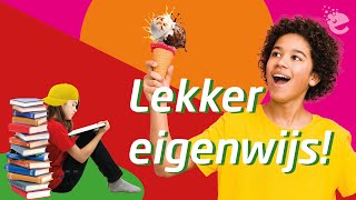 LEKKER EIGENWIJS 📚  Kinderboekenweek 2024  Meezingversie [upl. by Melly]