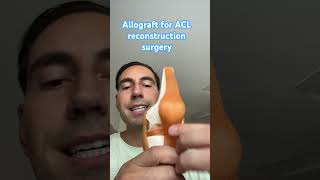 Allograft for ACL reconstruction surgery aclrehab [upl. by Ahtebbat689]