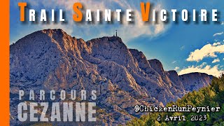 Trail Sainte Victoire 2023  Cézanne 🖼️ 40km➡️1600m↗️↘️  mais où est la croix [upl. by Eceerehs]