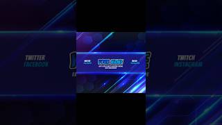 How to make a YouTube banner😇🤙youtube banner makingyoutubeshorts ytshort youtube banner [upl. by Yoc]