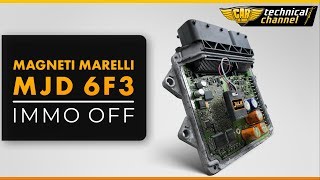 Magneti Marelli MJD 6F3 Fiat IMMO OFF with Julie Emulator™ by CarLabImmo [upl. by Bohon]