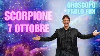 Scorpione ♏️ LOroscopo di Paolo Fox  7 Ottobre 2024  Eros chiama eros [upl. by Eleon]